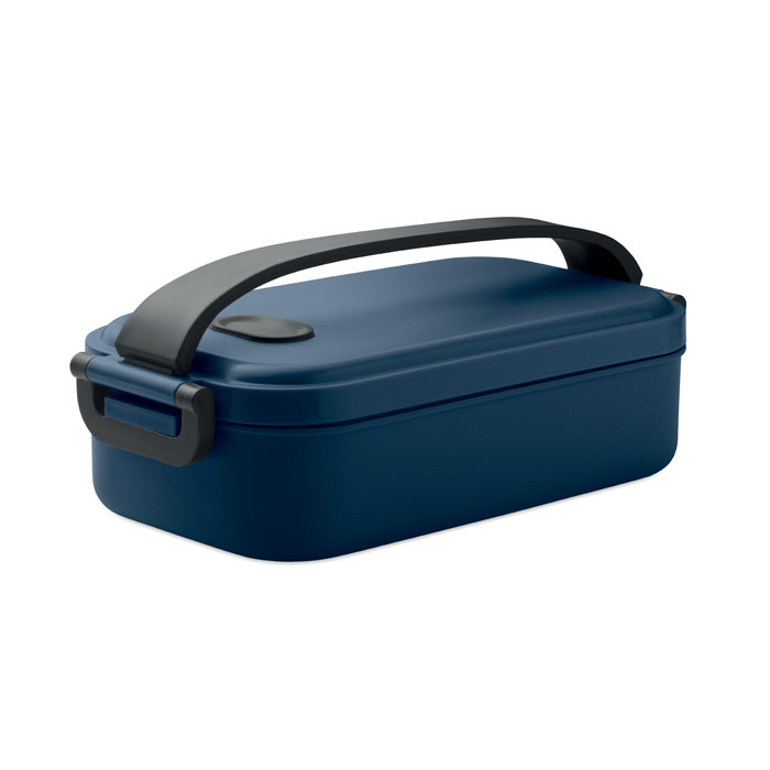 Boîte à lunch 800 ml en PP avec marquage Sarnie Bleu marine